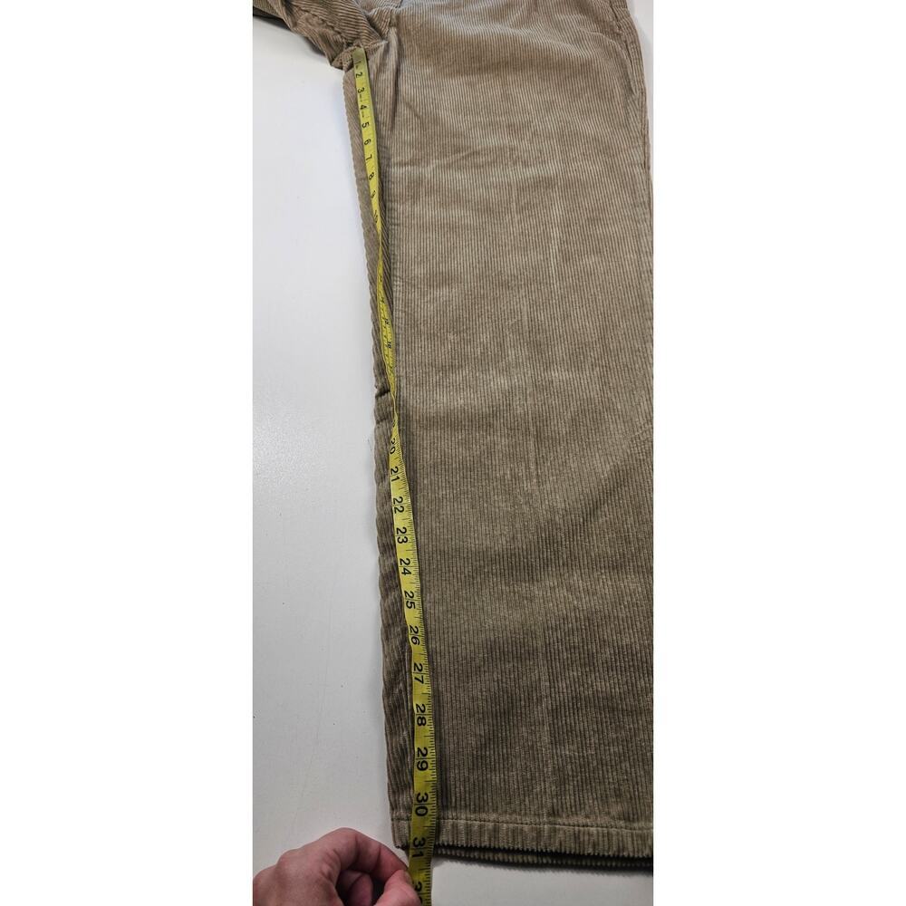 NWT woolrich vintage tan neutral sz 12 corduroy bare back high waist pants NEW - Picture 8 of 8